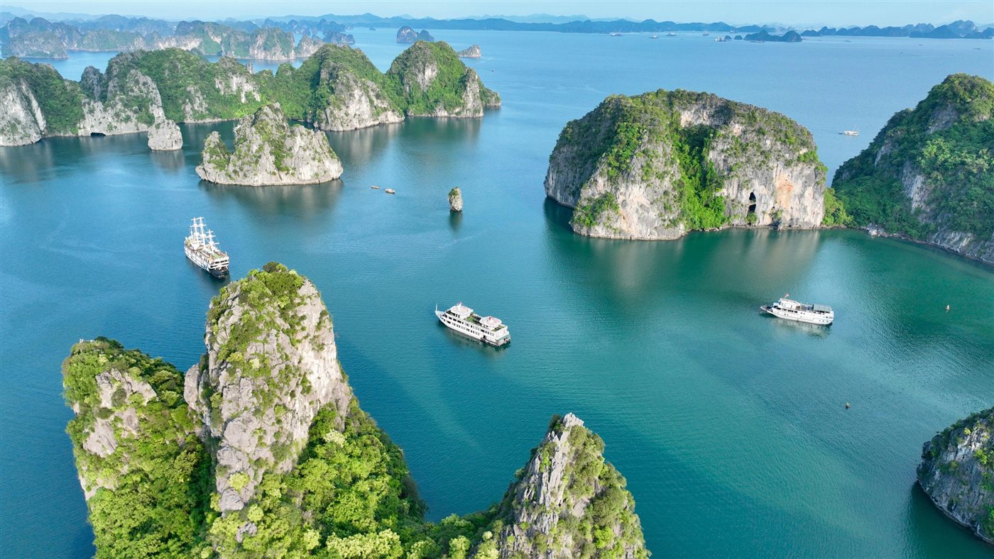 Halong Bucht und Bai Tu Long Bucht Kreuzfahrt 2 Tage
